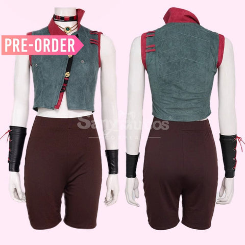 【Pre-Sale】Game League Of Legends Arcane Cosplay Jinx Vest Costume Premium Edition Costumes