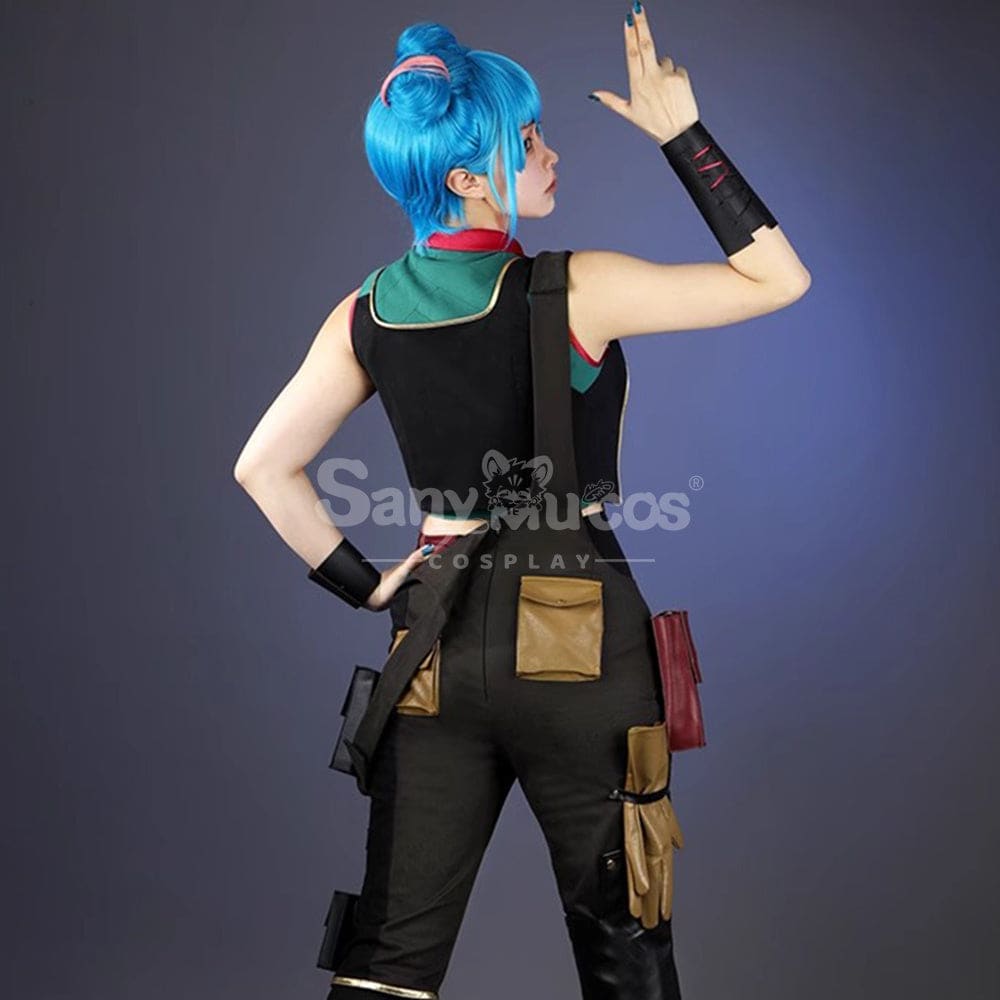 Game League Of Legends Arcane Cosplay Jinx Vest Costume Premium Edition Costumes