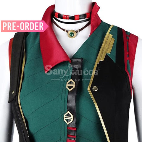Game League Of Legends Arcane Cosplay Jinx Vest Costume Premium Edition Costumes