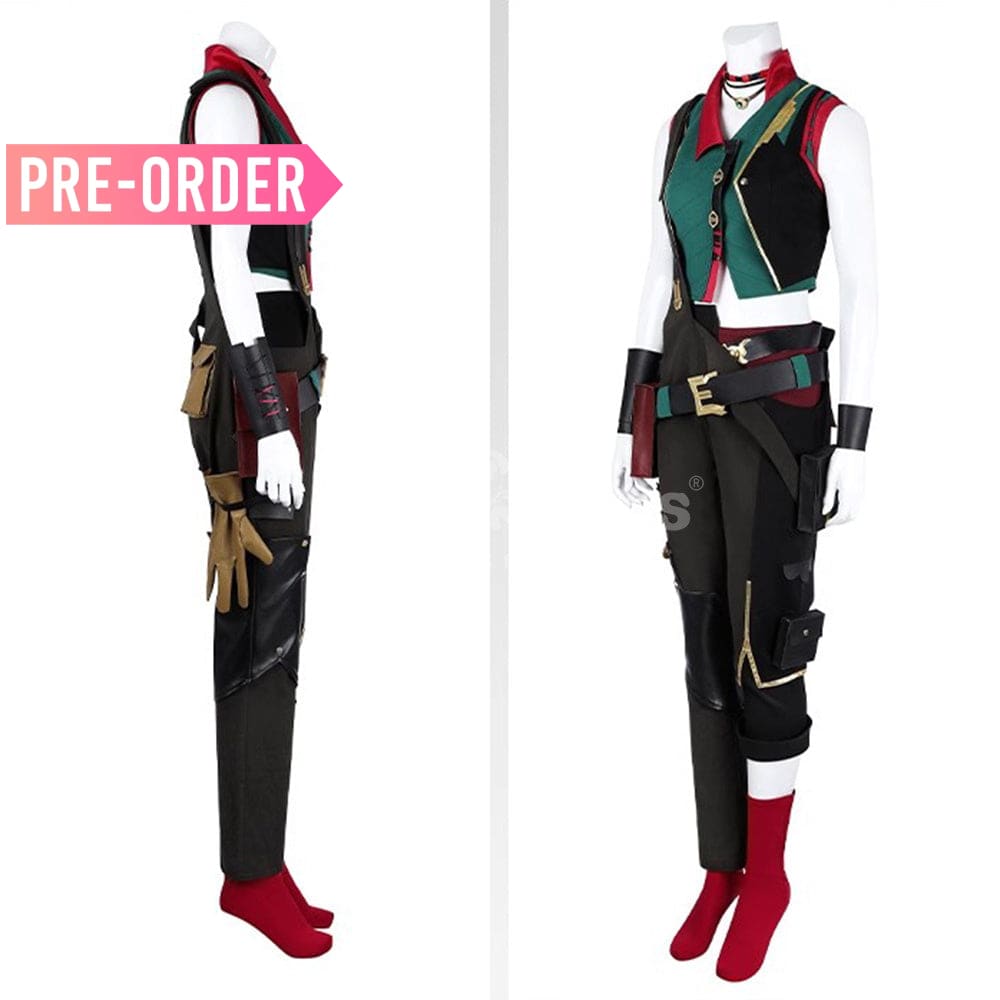 Game League Of Legends Arcane Cosplay Jinx Vest Costume Premium Edition Costumes