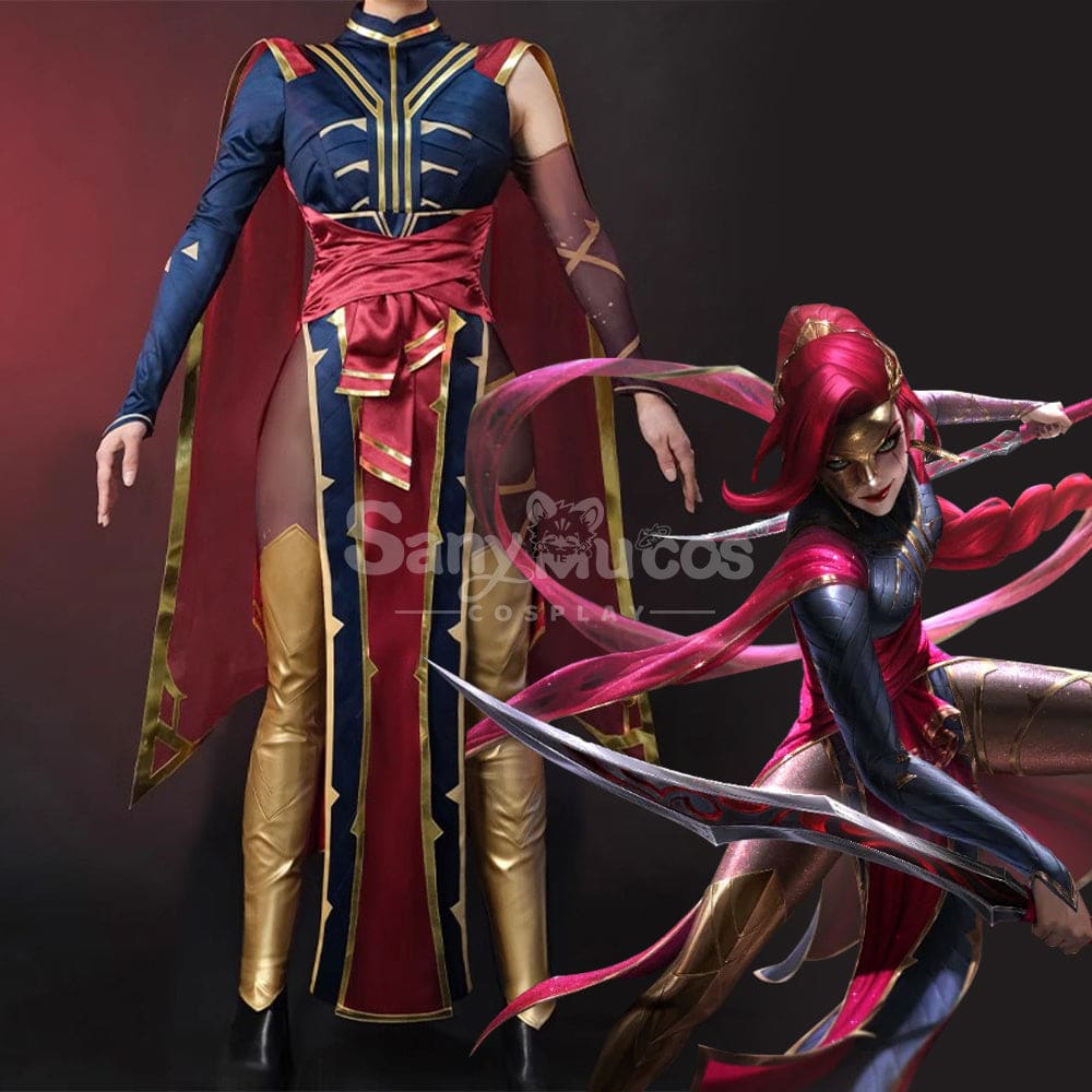 【Pre-Sale】Game League of Legends Cosplay Katarina Du Couteau Cosplay Costume Premium Edition Cosplay Costumes