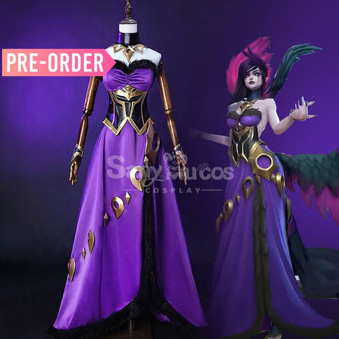 【Pre-Sale】Game League of Legends Cosplay Morgana Cosplay Costume Premium Edition Cosplay Costumes