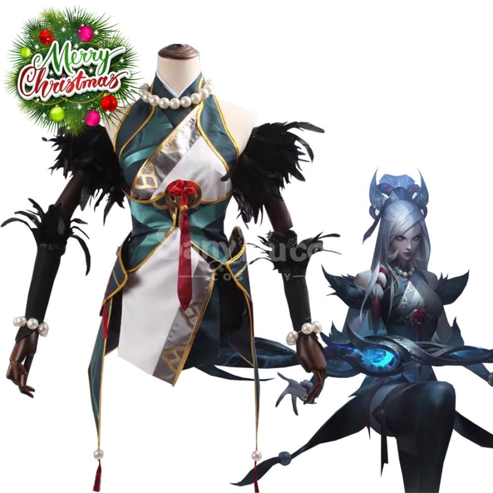 【Pre-Sale】Game League of Legends Cosplay Snow Moon Caitlyn Cosplay Costume Cosplay Costumes