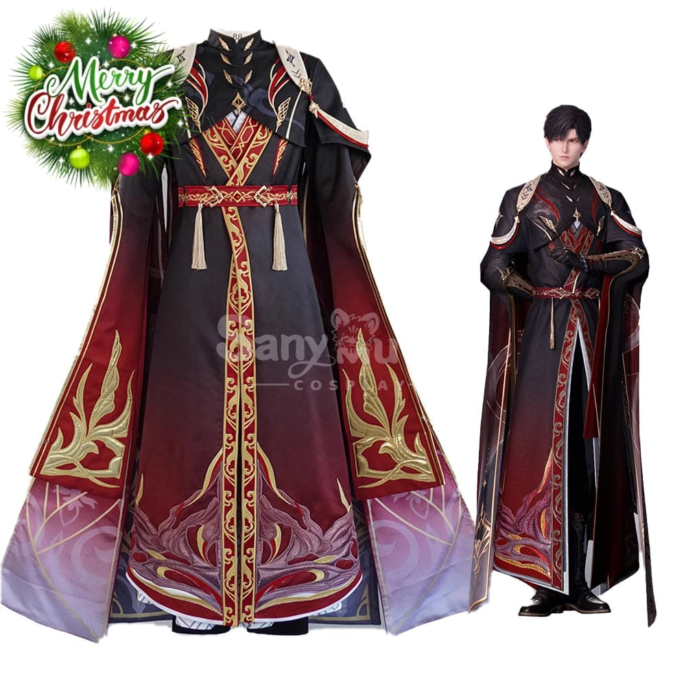【Pre-Sale】Game Love And Deepspace Cosplay Forest’s Slumber Zayne Black Red Costume Premium