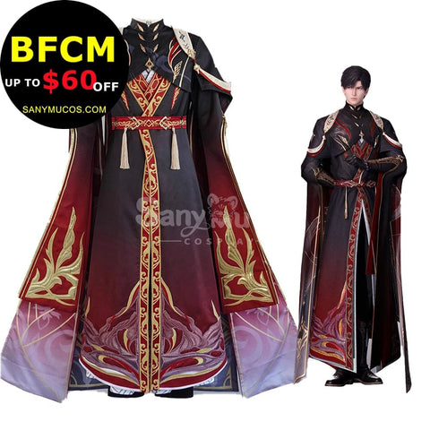 【Pre-Sale】Game Love And Deepspace Cosplay Forest’s Slumber Zayne Black Red Costume Premium