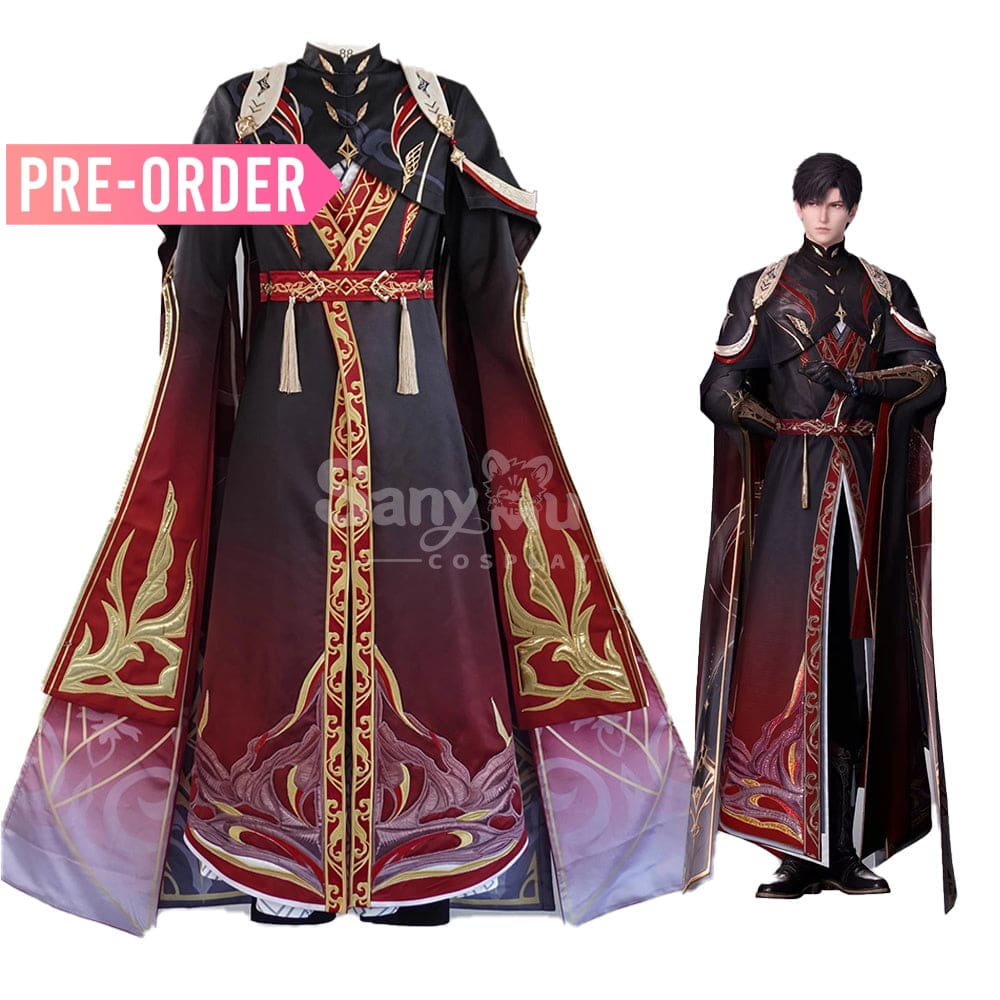 【Pre-Sale】Game Love And Deepspace Cosplay Forest’s Slumber Zayne Black Red Costume Premium