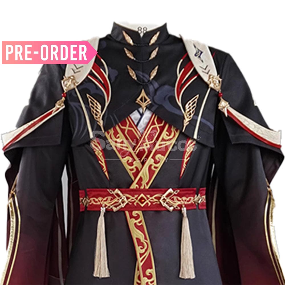 【Pre-Sale】Game Love And Deepspace Cosplay Forest’s Slumber Zayne Black Red Costume Premium