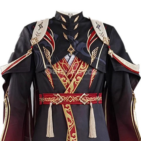 【Pre-Sale】Game Love And Deepspace Cosplay Forest’s Slumber Zayne Black Red Costume Premium