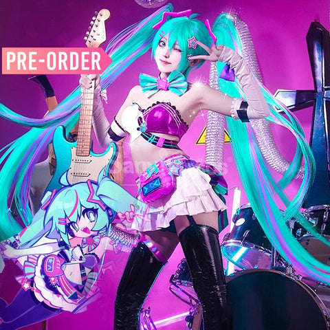 【Pre-Sale】Game Muse Dash Cosplay Hatsune Miku collab Cosplay Costume Cosplay Costumes