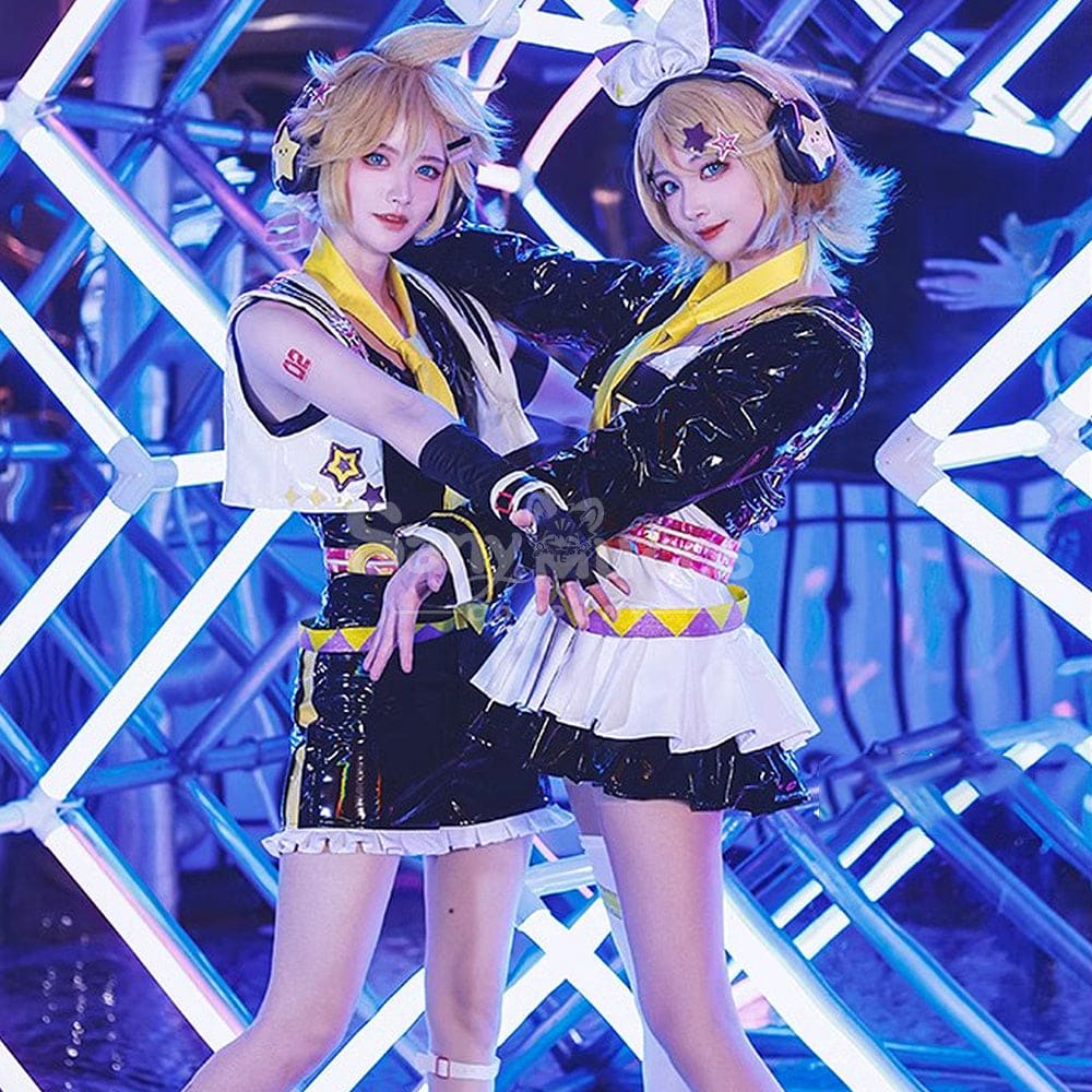 【Pre-Sale】Game Muse Dash Cosplay Kagamine Rin/Len collab Cosplay Costume Cosplay Costumes