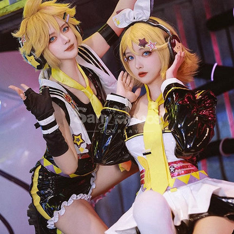 【Pre-Sale】Game Muse Dash Cosplay Kagamine Rin/Len collab Cosplay Costume Cosplay Costumes