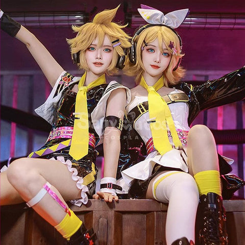 【Pre-Sale】Game Muse Dash Cosplay Kagamine Rin/Len collab Cosplay Costume Cosplay Costumes