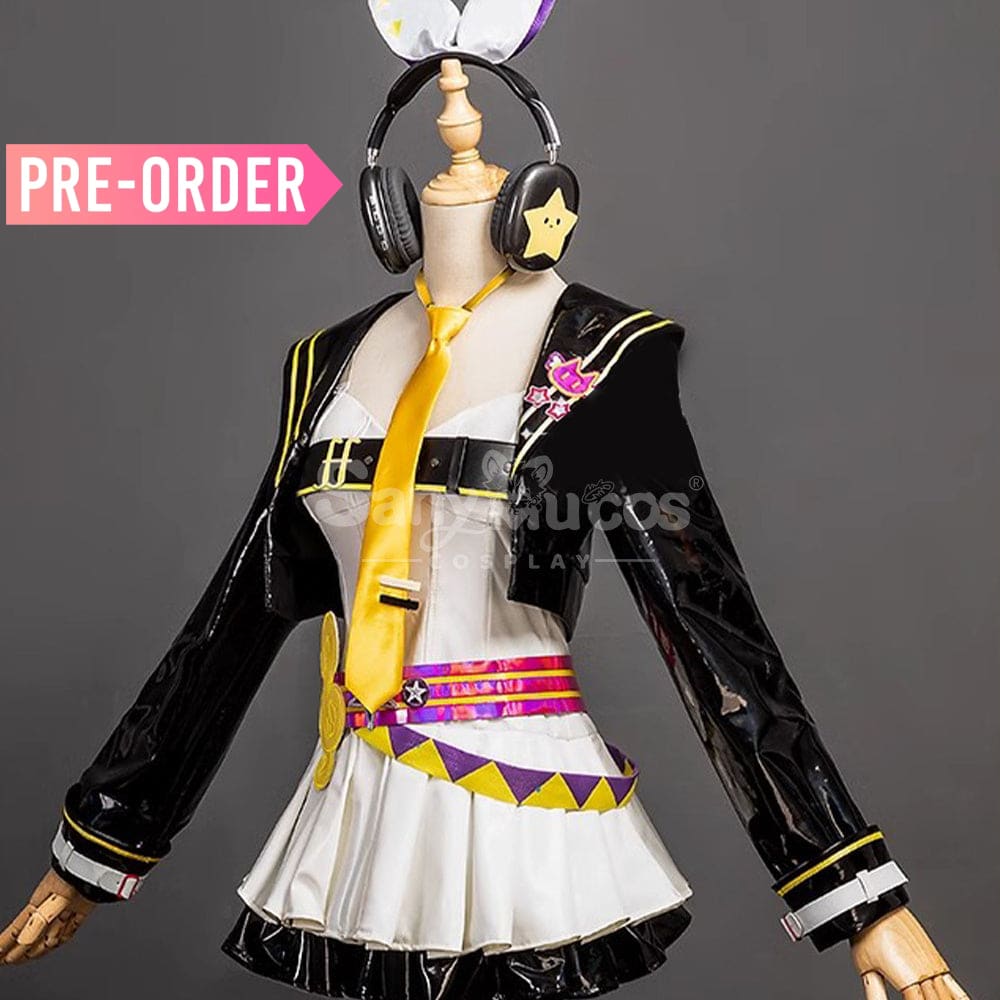 【Pre-Sale】Game Muse Dash Cosplay Kagamine Rin/Len collab Cosplay Costume Kagamine Rin / XS Cosplay Costumes