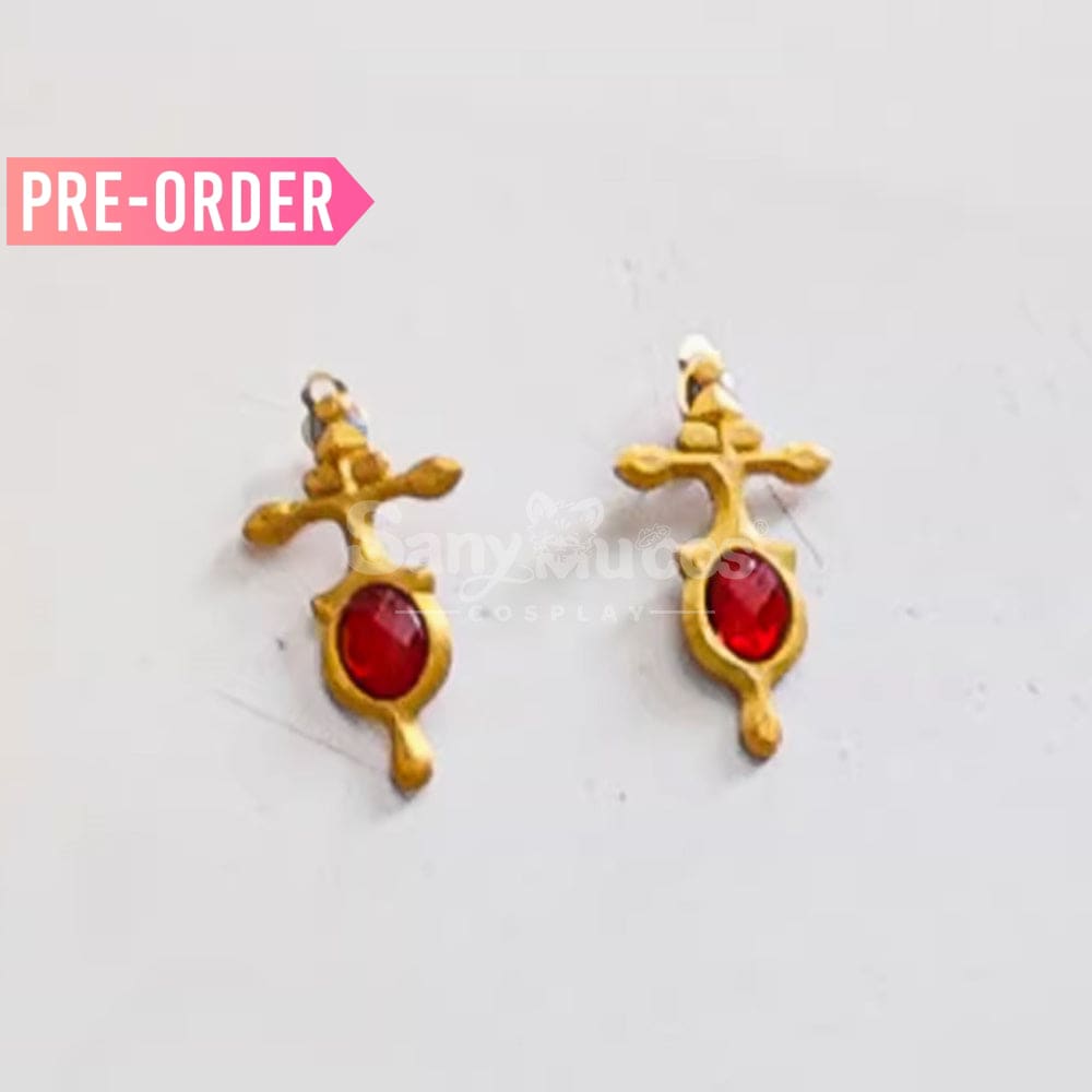 【Pre-Sale】Game Nu:carnival Cosplay Scarlet Finesse Aster Costume Premium Edition Earrings Costumes