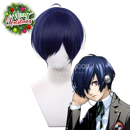 【Pre-Sale】Game Persona 3 Cosplay Makoto Yuki Battle Suit Cosplay Wig Cosplay Wigs 1000