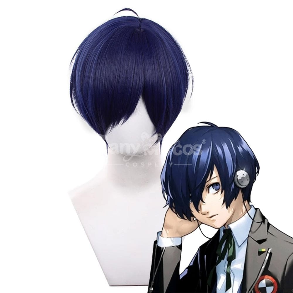 【Pre-Sale】Game Persona 3 Cosplay Makoto Yuki Battle Suit Cosplay Wig Cosplay Wigs