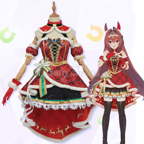 Game Pretty Derby Cosplay Daiwa Scarlet Christmas Costume Premium Edition Costumes