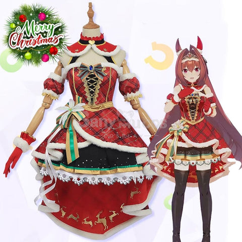 Game Pretty Derby Cosplay Daiwa Scarlet Christmas Costume Premium Edition Costumes