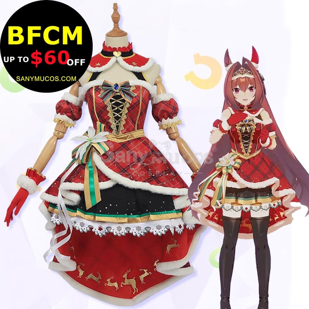 Game Pretty Derby Cosplay Daiwa Scarlet Christmas Costume Premium Edition Costumes