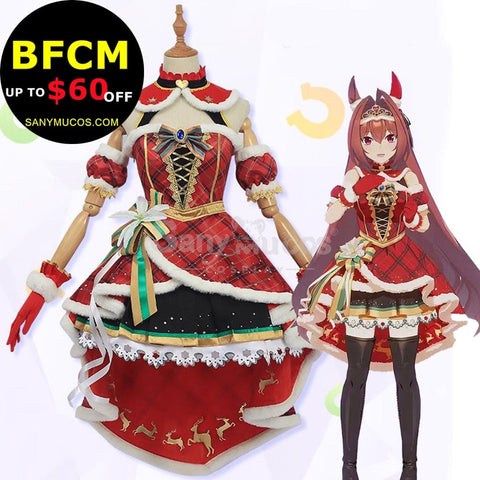 Game Pretty Derby Cosplay Daiwa Scarlet Christmas Costume Premium Edition Costumes