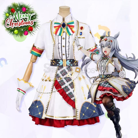 Game Pretty Derby Cosplay Oguri Cap Christmas Costume Premium Edition Costumes