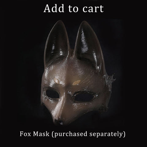 【Pre-Sale】Game Silent Hill f Cosplay Kotoyuki Tsuneki Fox Mask Cosplay Costume Premium Edition Mask Cosplay Costumes