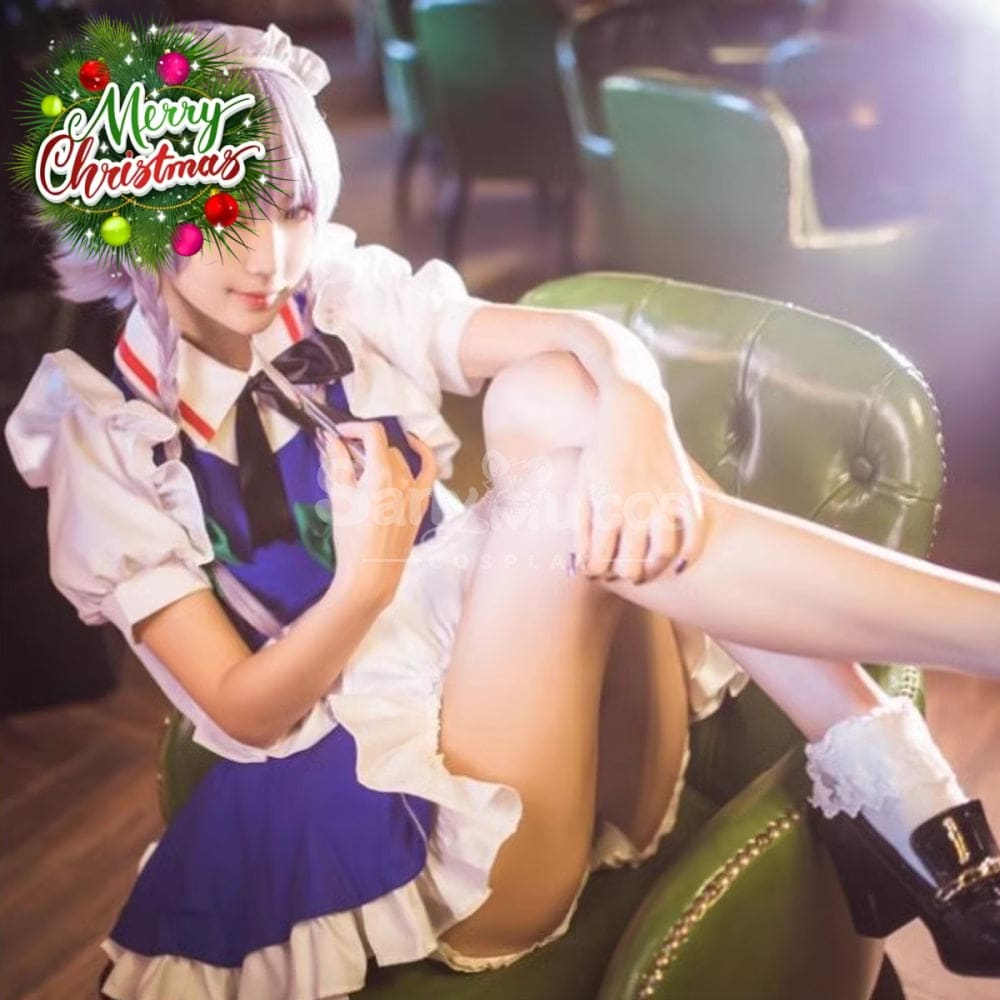【Pre-Sale】Game the Embodiment of Scarlet Devil Cosplay Izayoi Sakuya Maid Cosplay Costume Cosplay Costumes