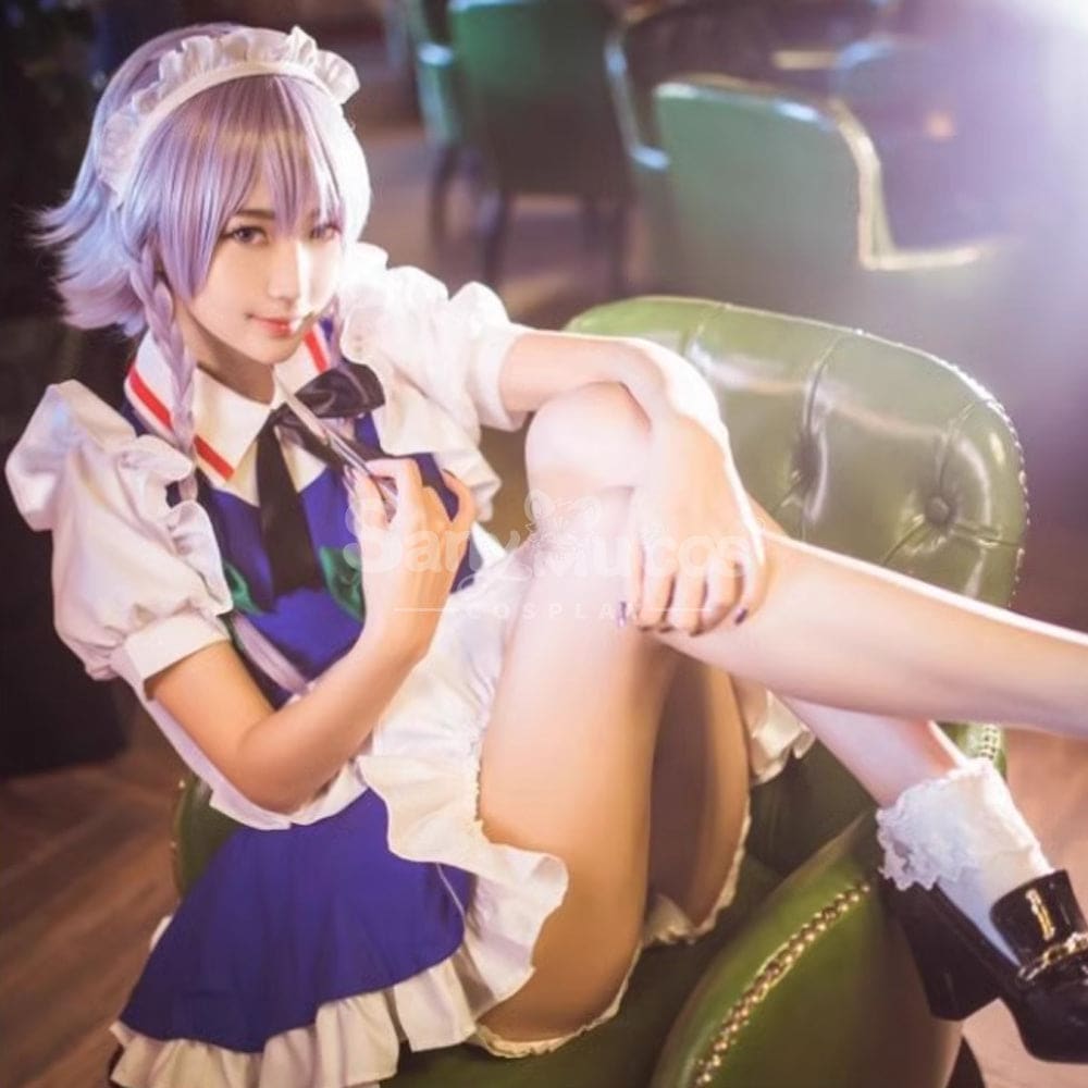 【Pre-Sale】Game the Embodiment of Scarlet Devil Cosplay Izayoi Sakuya Maid Cosplay Costume Cosplay Costumes