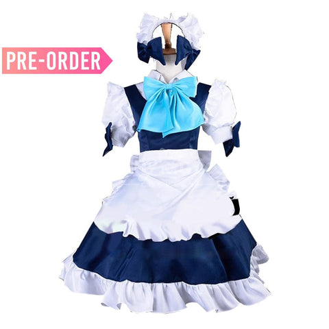 【Pre-Sale】Game the Embodiment of Scarlet Devil Cosplay Izayoi Sakuya Maid Cosplay Costume Premium Edition Cosplay