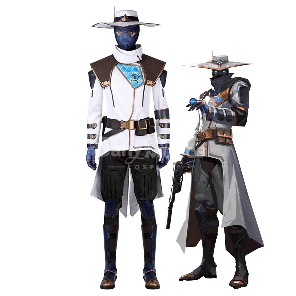 【Pre-Sale】Game Valorant Cosplay Cypher Costume Premium Edition Costumes