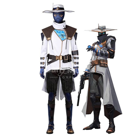 【Pre-Sale】Game Valorant Cosplay Cypher Costume Premium Edition Costumes