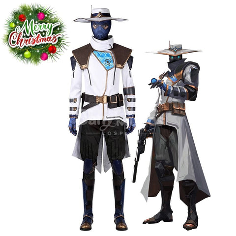 【Pre-Sale】Game Valorant Cosplay Cypher Costume Premium Edition Costumes