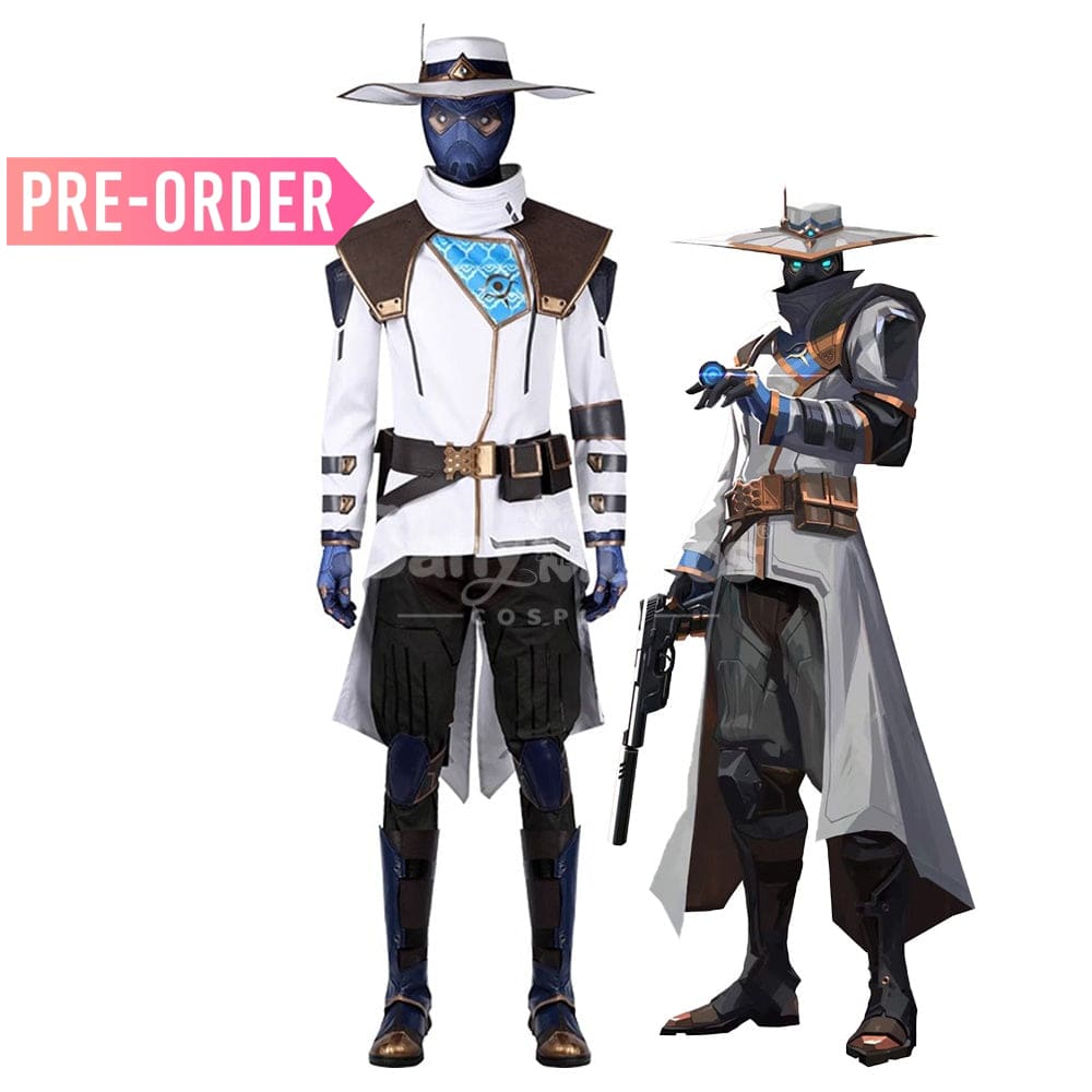 【Pre-Sale】Game Valorant Cosplay Cypher Costume Premium Edition Costumes