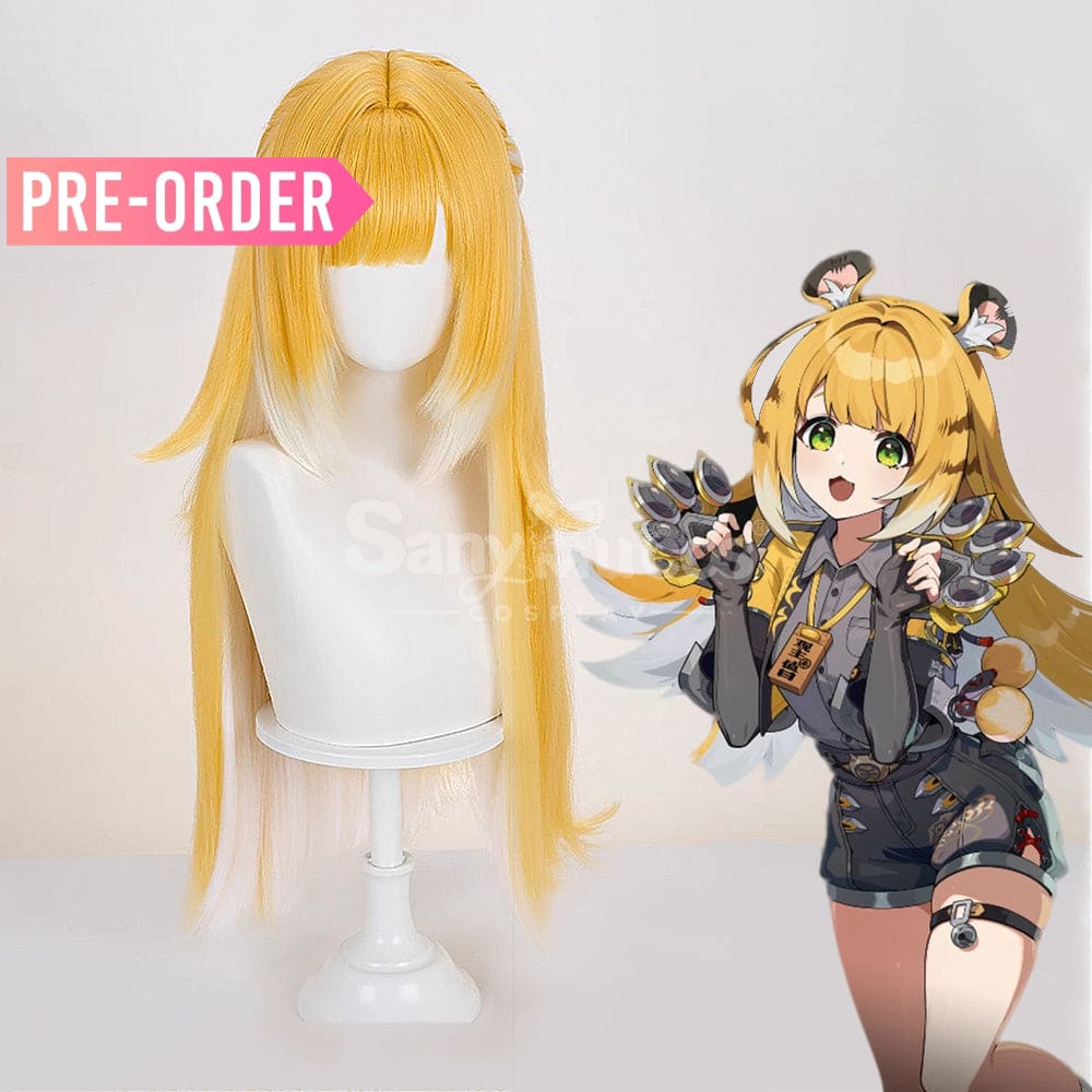 【Pre-Sale】Game Zenless Zone Zero Cosplay Ju Fufu Cosplay Wig Cosplay Wigs
