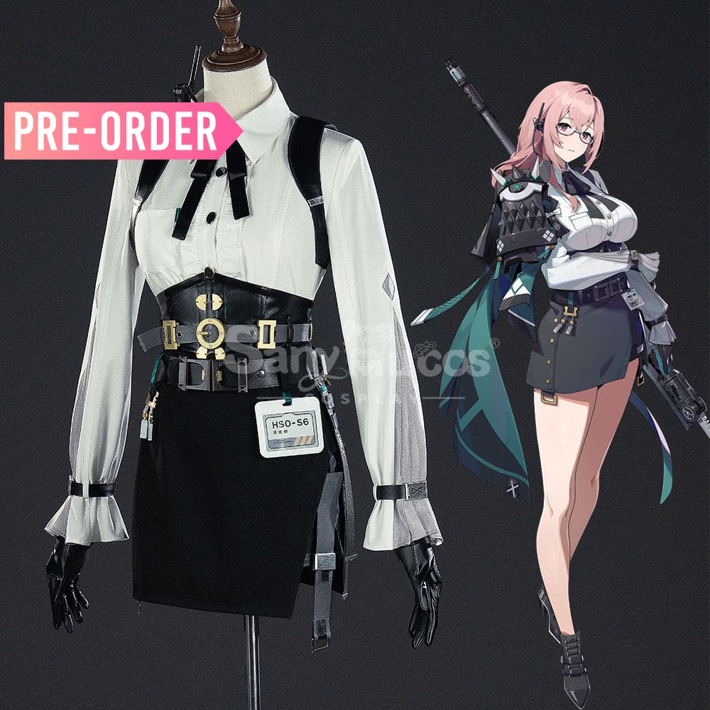 【Pre-Sale】Game Zenless Zone Zero Cosplay Tsukishiro Yanagi Costume Premium Edition Costumes