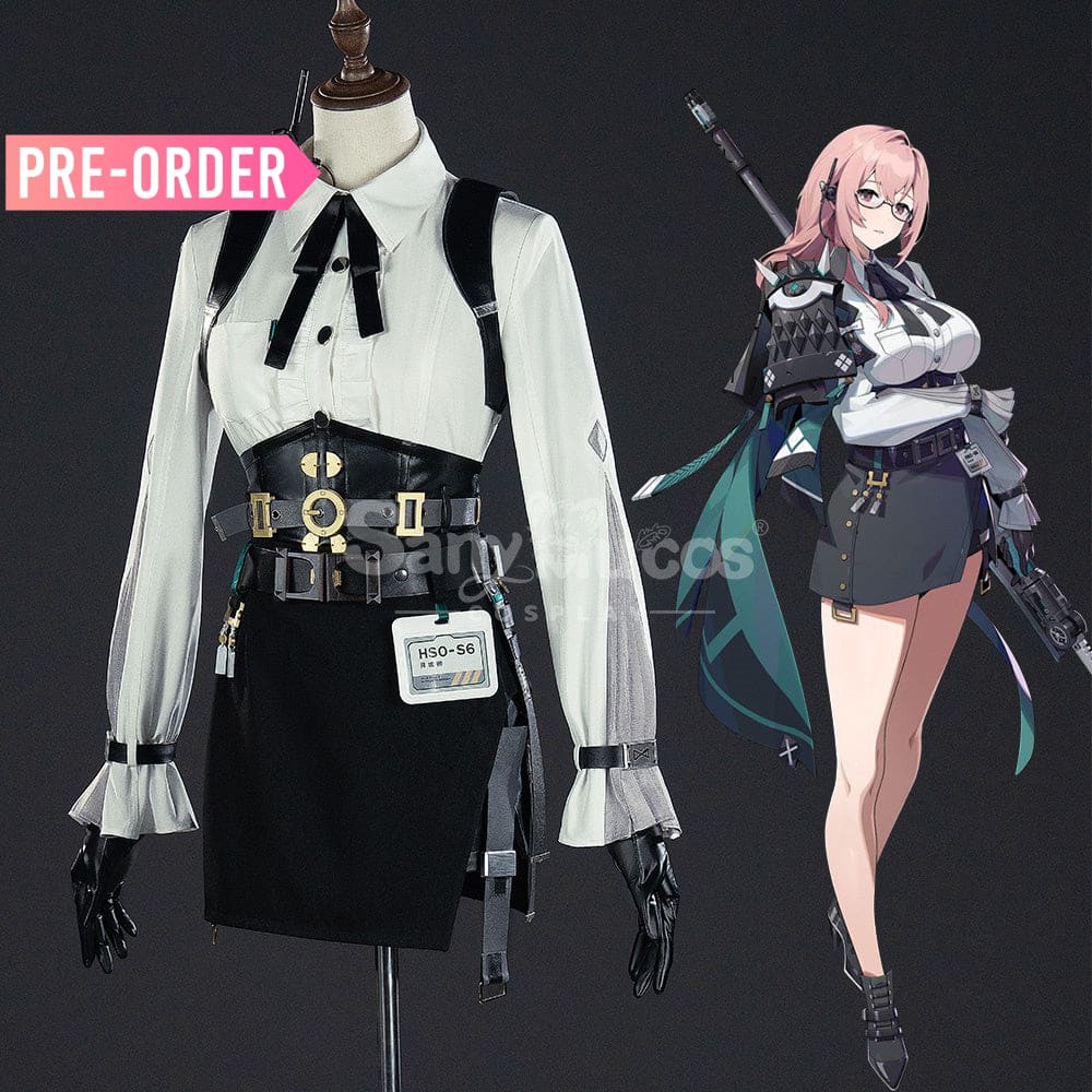 【Pre-Sale】Game Zenless Zone Zero Cosplay Tsukishiro Yanagi Costume Premium Edition Costumes