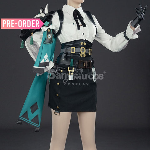 【Pre-Sale】Game Zenless Zone Zero Cosplay Tsukishiro Yanagi Costume Premium Edition Costumes