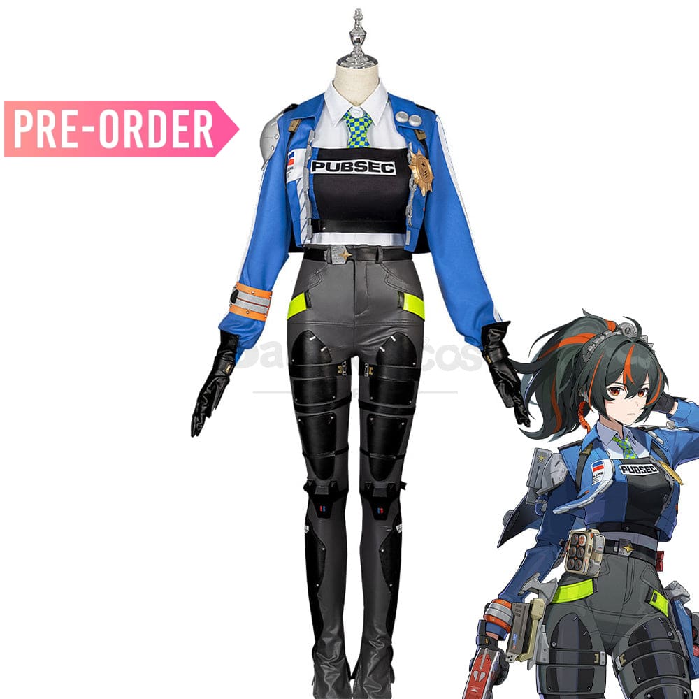 Game Zenless Zone Zero Cosplay Zhu Yuan Costume Costumes