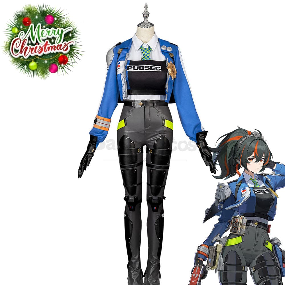 Game Zenless Zone Zero Cosplay Zhu Yuan Costume Costumes
