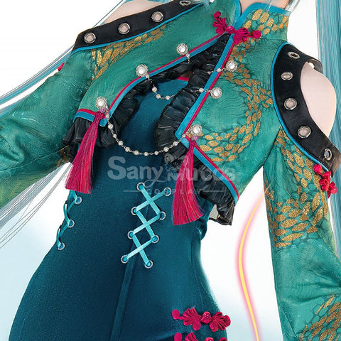 【Pre-Sale】Hatsune Miku Cosplay KHatsune Miku Year of the Snake cheongsam Cosplay Costume Premium Edition Cosplay