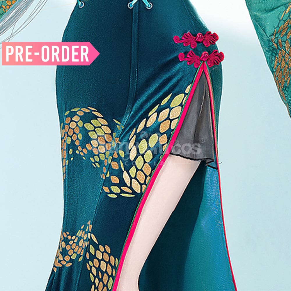 【Pre-Sale】Hatsune Miku Cosplay KHatsune Miku Year of the Snake cheongsam Cosplay Costume Premium Edition Cosplay