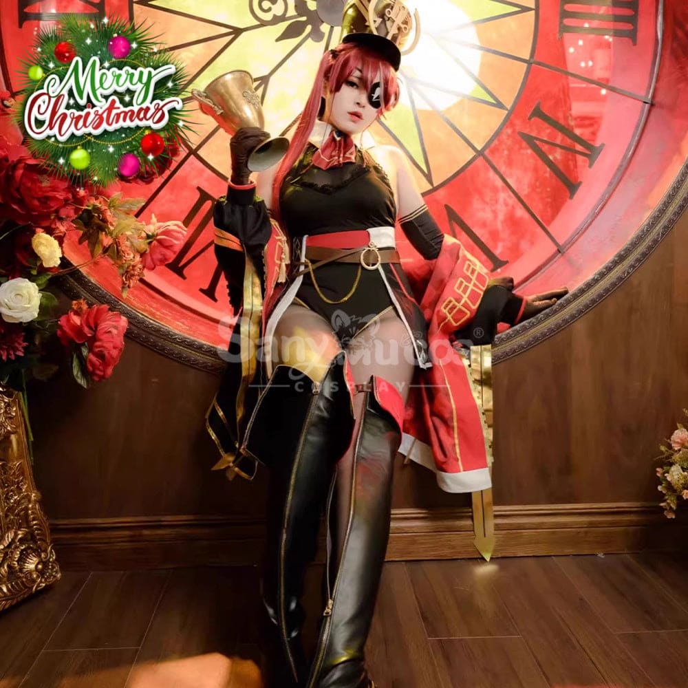 【Pre-Sale】Hololive Virtual Youtuber Cosplay Houshou Marine Costume Premium Edition Costumes