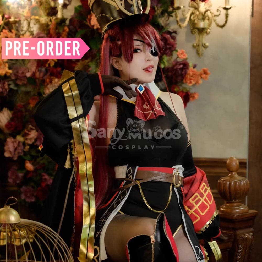 【Pre-Sale】Hololive Virtual Youtuber Cosplay Houshou Marine Costume Premium Edition Costumes