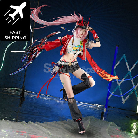 【Pre-Sale】Game Honkai: Star Rail Cosplay Rappa Costume Premium Edition Costumes