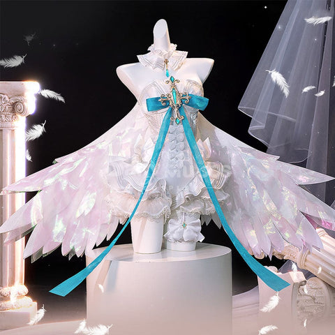 【Pre-Sale】Vocaloid Hatsune Miku Cosplay Angel Hatsune Cosplay Costume Premium Edition Cosplay Costumes