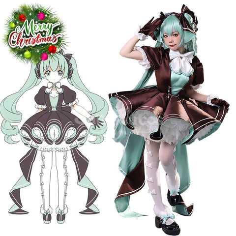 【Pre Sale】Vocaloid Hatsune Miku Cosplay Bunny Dress Miku Cosplay Costume Cosplay Costumes