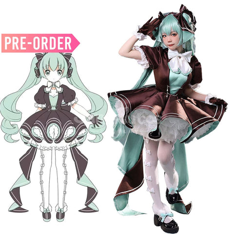 【Pre Sale】Vocaloid Hatsune Miku Cosplay Bunny Dress Miku Cosplay Costume Cosplay Costumes