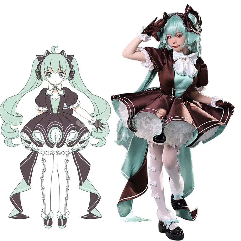 【Pre Sale】Vocaloid Hatsune Miku Cosplay Bunny Dress Miku Cosplay Costume Cosplay Costumes
