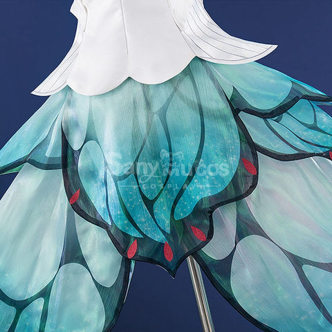 【Pre-Sale】Vocaloid Hatsune Miku Cosplay Miku Cyan Swallowtail Butterfly Cosplay Costume Premium Edition Cosplay Costumes