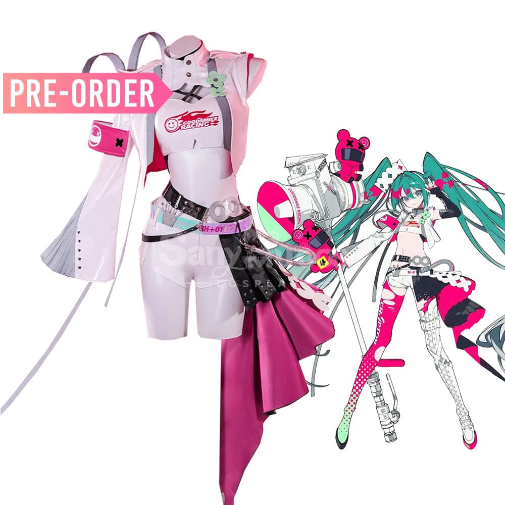 【Pre-Sale】Vocaloid Hatsune Miku Cosplay Racing Hatsune 2025 Cosplay Costume Premium Edition Cosplay Costumes